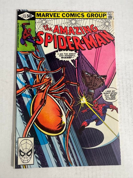 AMAZING SPIDER-MAN #213 VG+