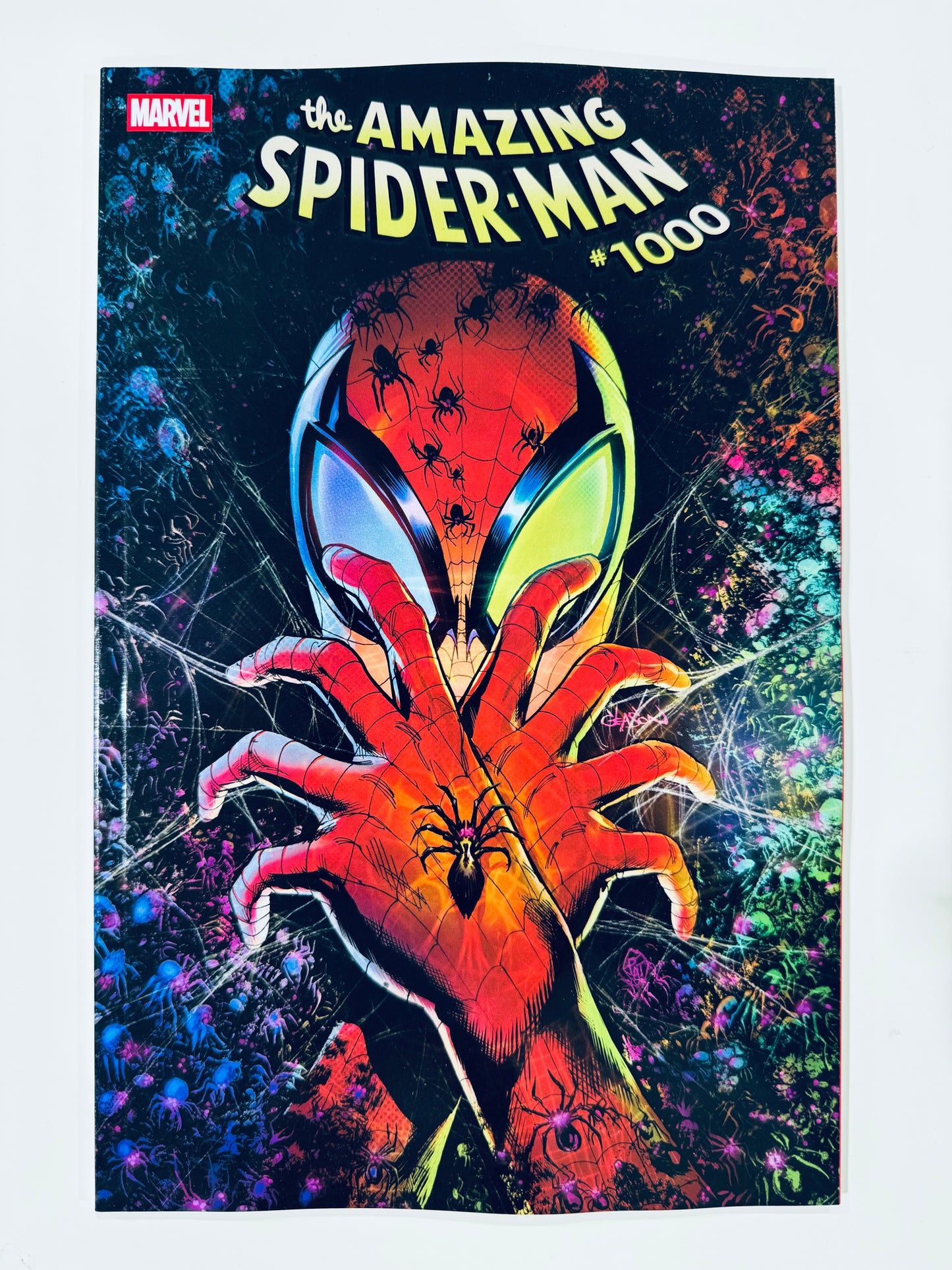 AMAZING SPIDER-MAN #1000 NM Patrick Gleason Web-Head Variant