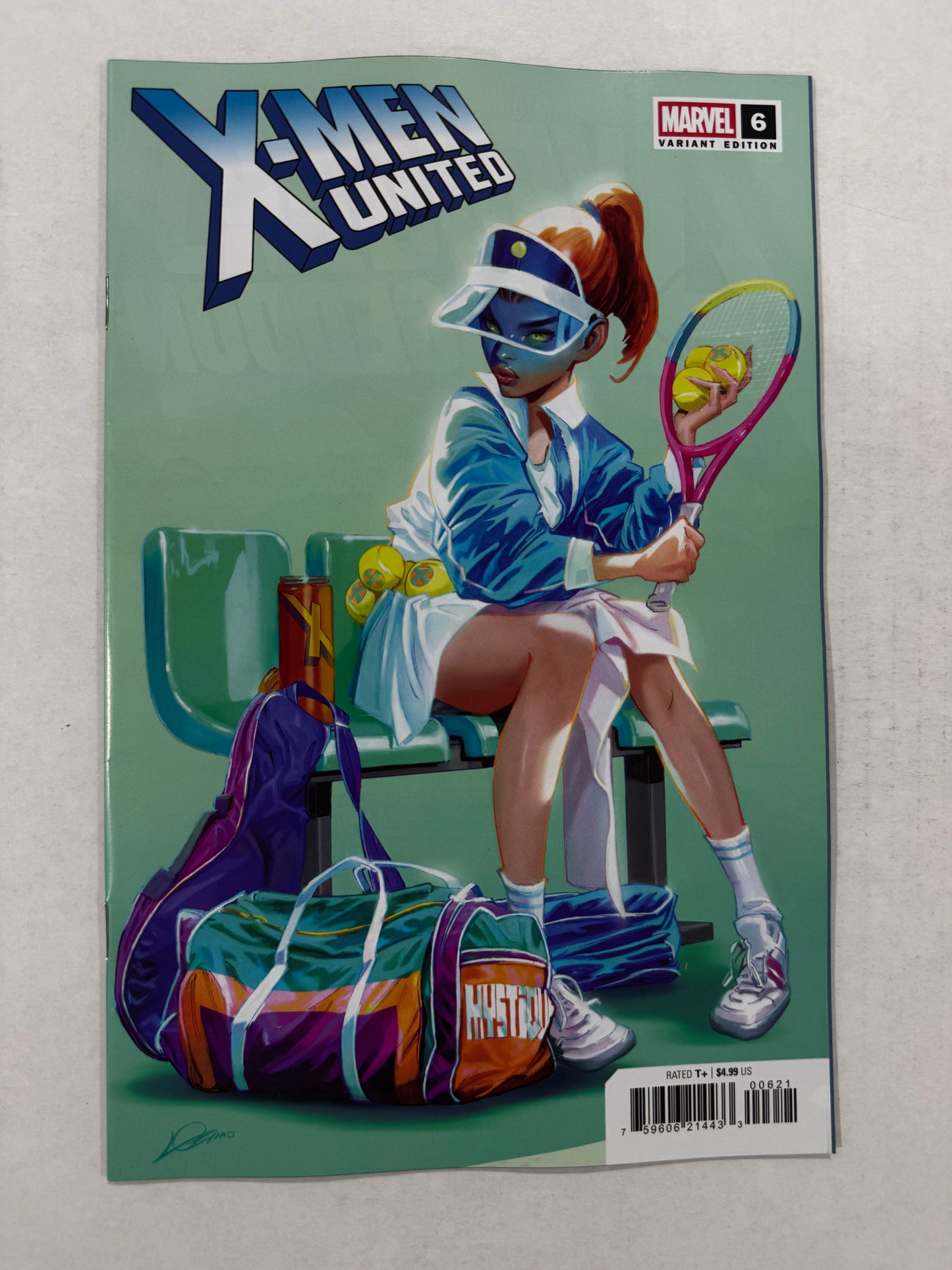 X-MEN UNITED #6 NM Alexander Lozano '80s Mystique Variant