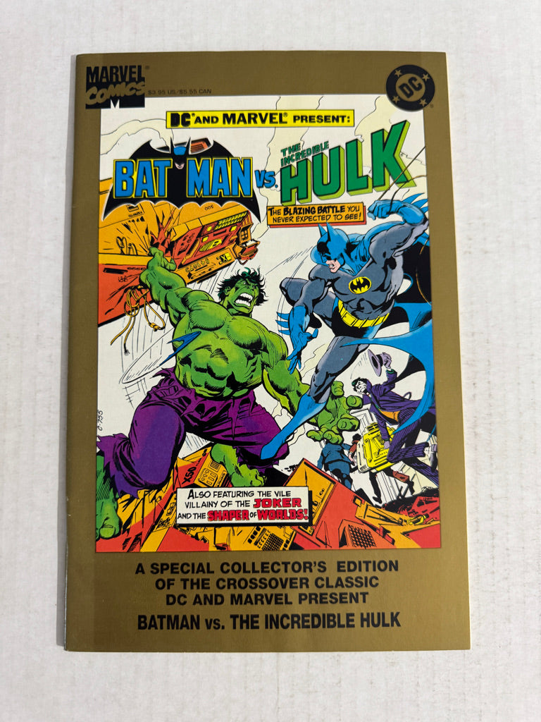BATMAN VS THE INCREDIBLE HULK VF/NM 1995 Edition