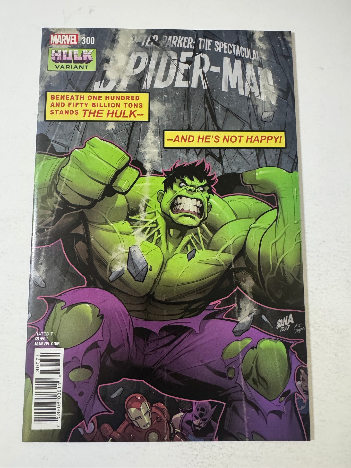 SPECTACULAR SPIDER-MAN #300 NM David Nakayama Variant