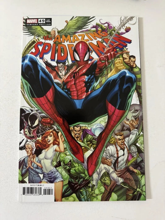 AMAZING SPIDER-MAN #49 Vol 5 NM J Scott Campbell Variant