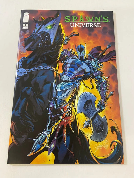 SPAWN'S UNIVERSE #1 NM J Scott Campbell Medieval Variant 1ST APPEARANCE