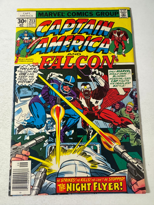 CAPTAIN AMERICA #213 VF+