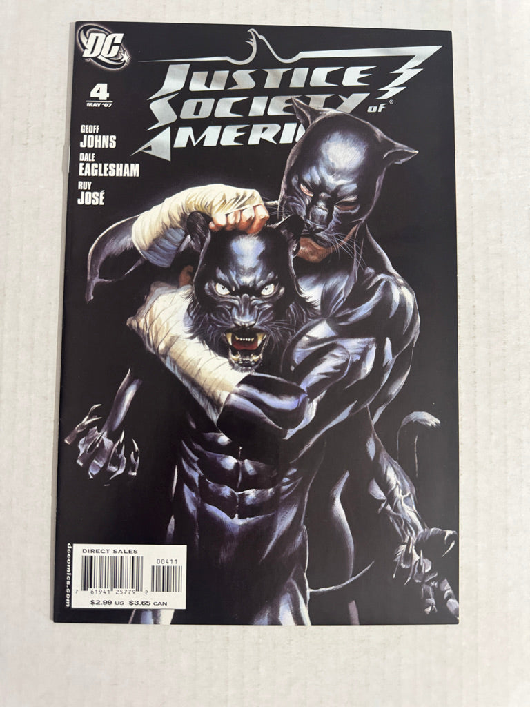 JUSTICE SOCIETY OF AMERICA #4 Vol 3  Alex Ross Cover