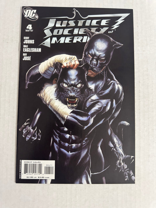 JUSTICE SOCIETY OF AMERICA #4 Vol 3  Alex Ross Cover