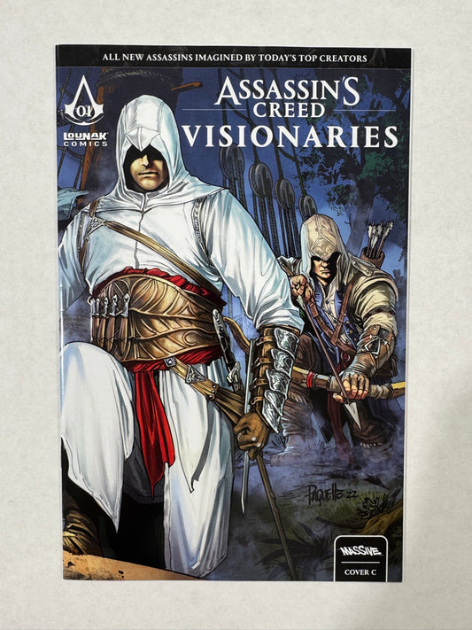 ASSASSIN'S CREED VISIONARIES #1 NM Yanick Paquette C Variant