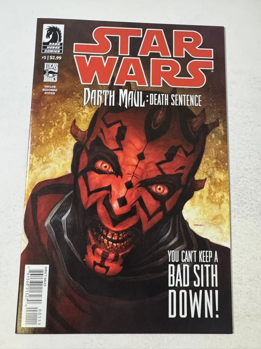 STAR WARS DARTH MAUL Death Sentence #1 NM