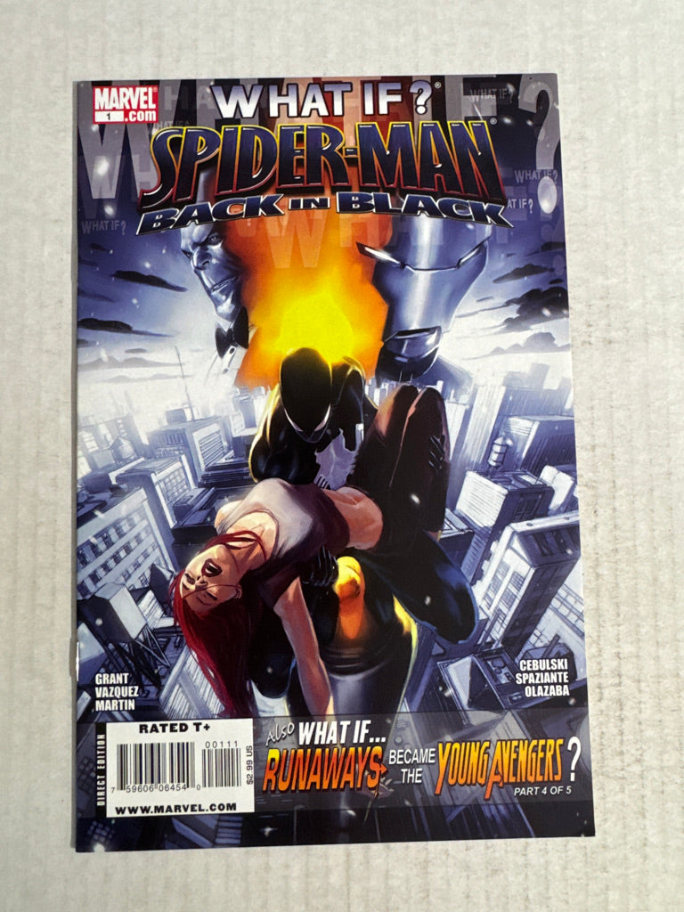 WHAT IF SPIDER-MAN BACK IN BLACK #1 NM-