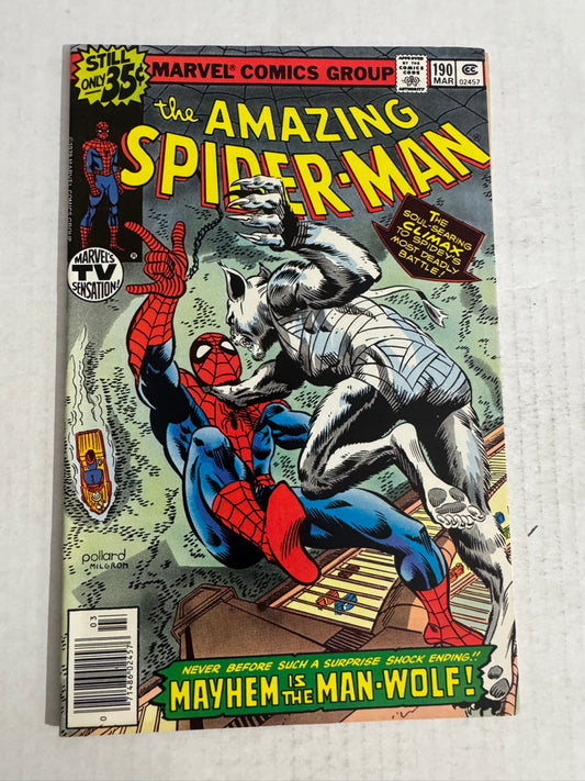 AMAZING SPIDER-MAN #190 VF/NM