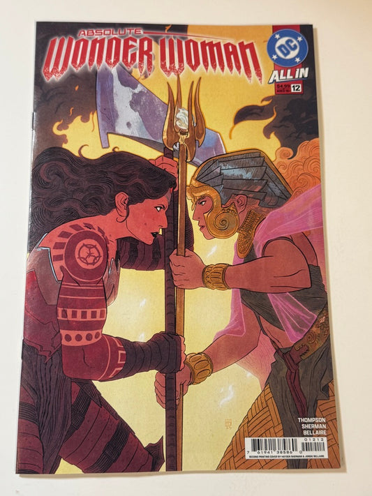 ABSOLUTE WONDER WOMAN #12 NM 2nd Print Variant