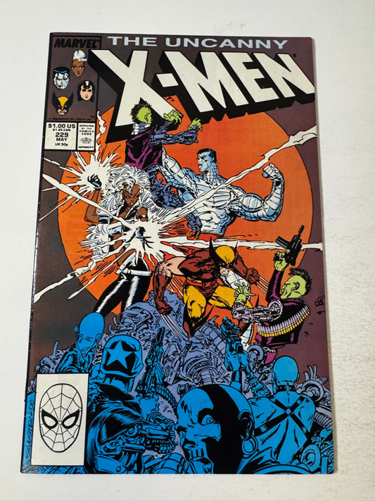 UNCANNY X-MEN #229 FN/VF