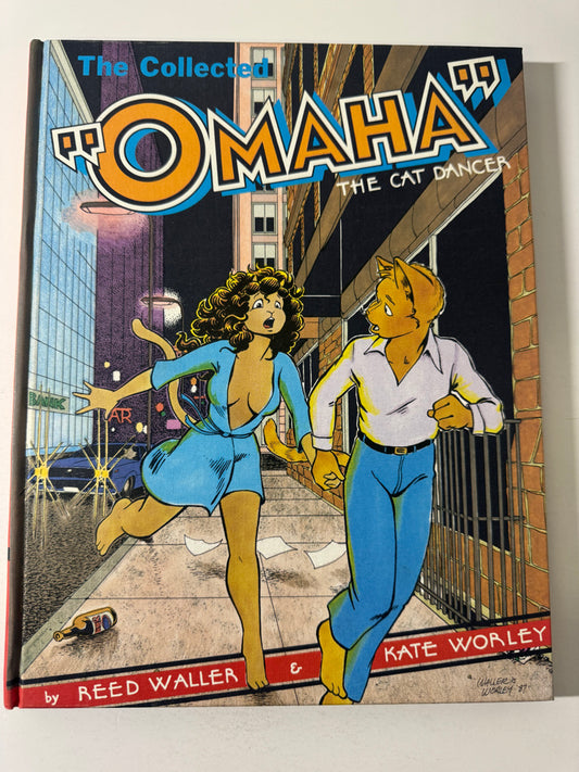 THE COLLECTED OMAHA THE CAT DANCER Vol 1 HC NM  SIGNED 1st Edition LTD 1700