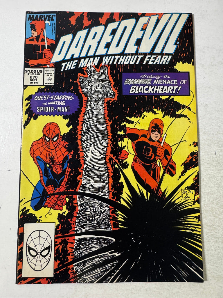 DAREDEVIL #270 VF/NM 1ST APPEARANCE