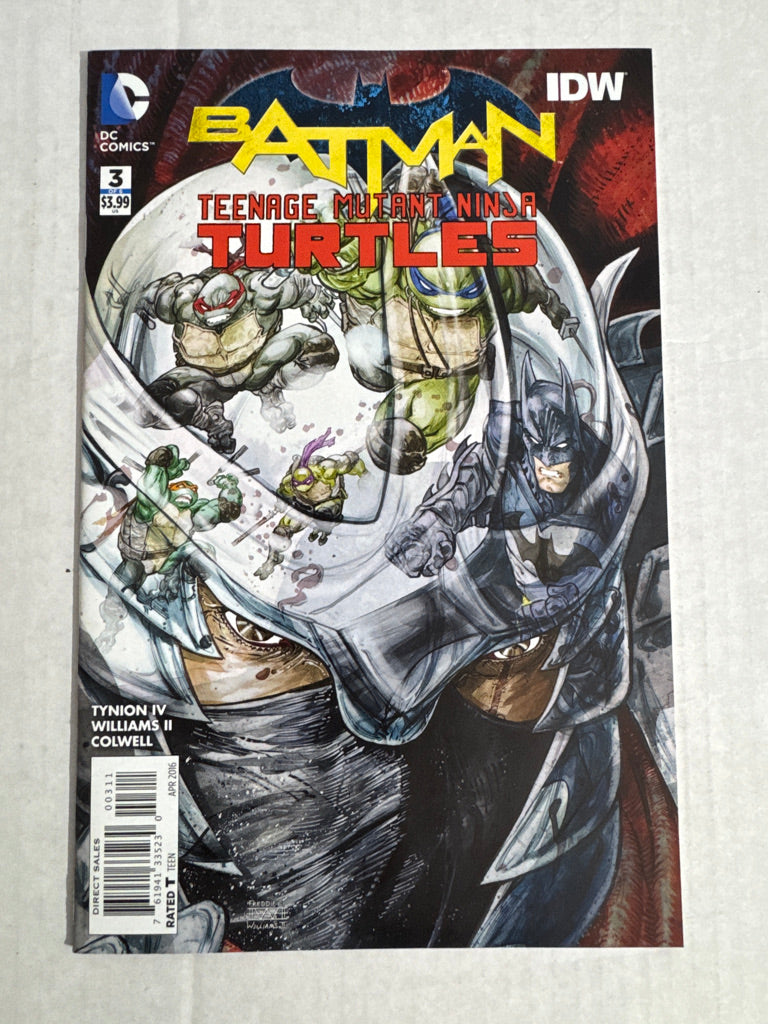BATMAN TEENAGE MUTANT NINJA TURTLES #3 NM