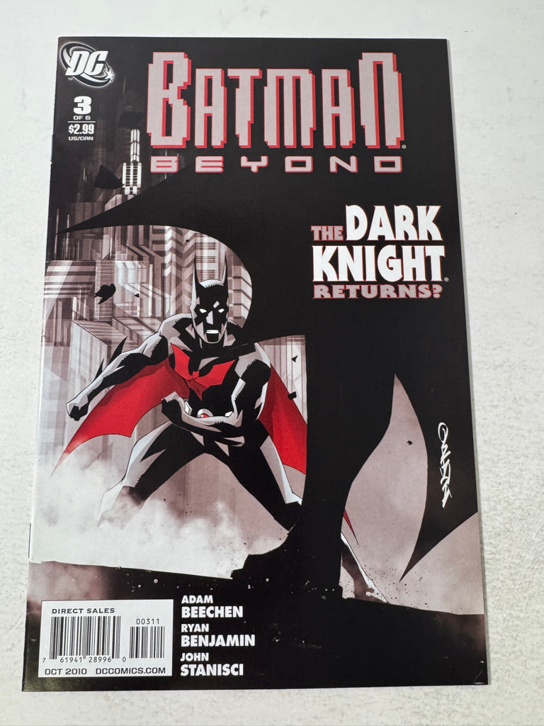 BATMAN BEYOND #3 Vol 3 NM- Dustin Nguyen Cover