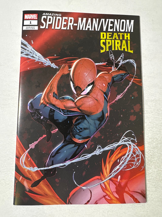 AMAZING SPIDER-MAN VENOM DEATH SPIRAL #1 NM Coello Connecting Variant 1ST APPEARANCE (Copy)