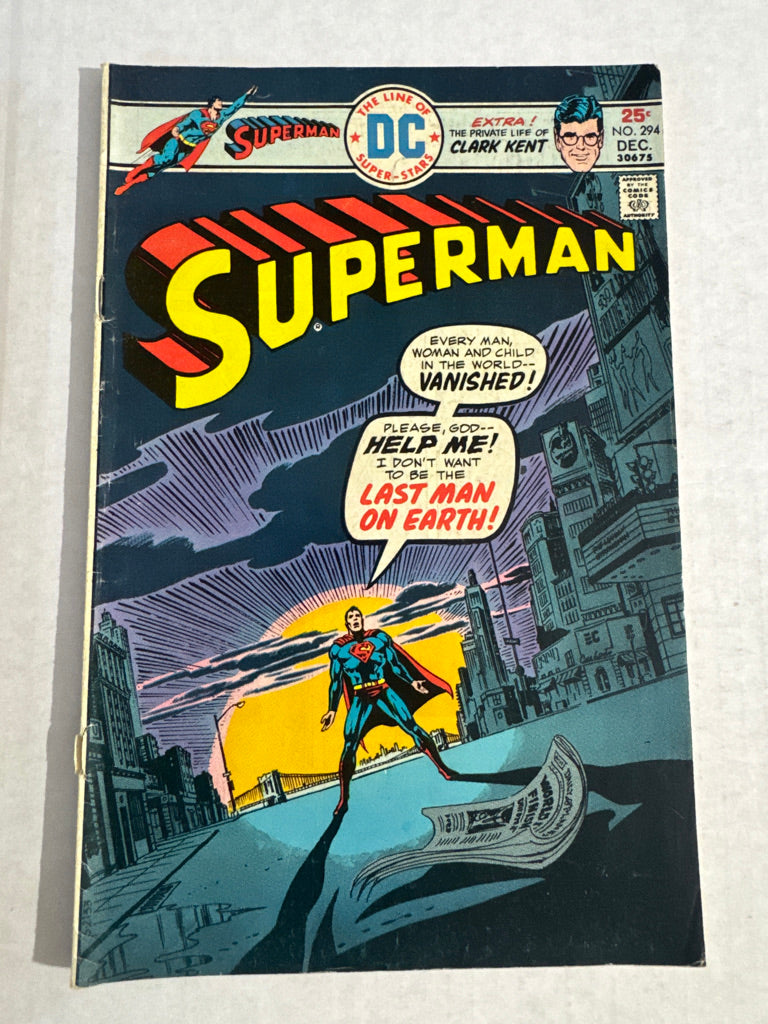 SUPERMAN #294 GD/VG
