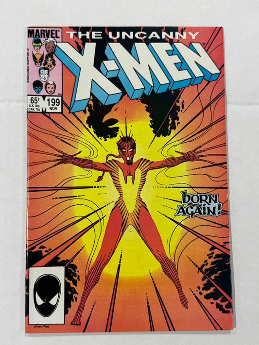UNCANNY X-MEN #199 VF+ 1ST APPEARANCE