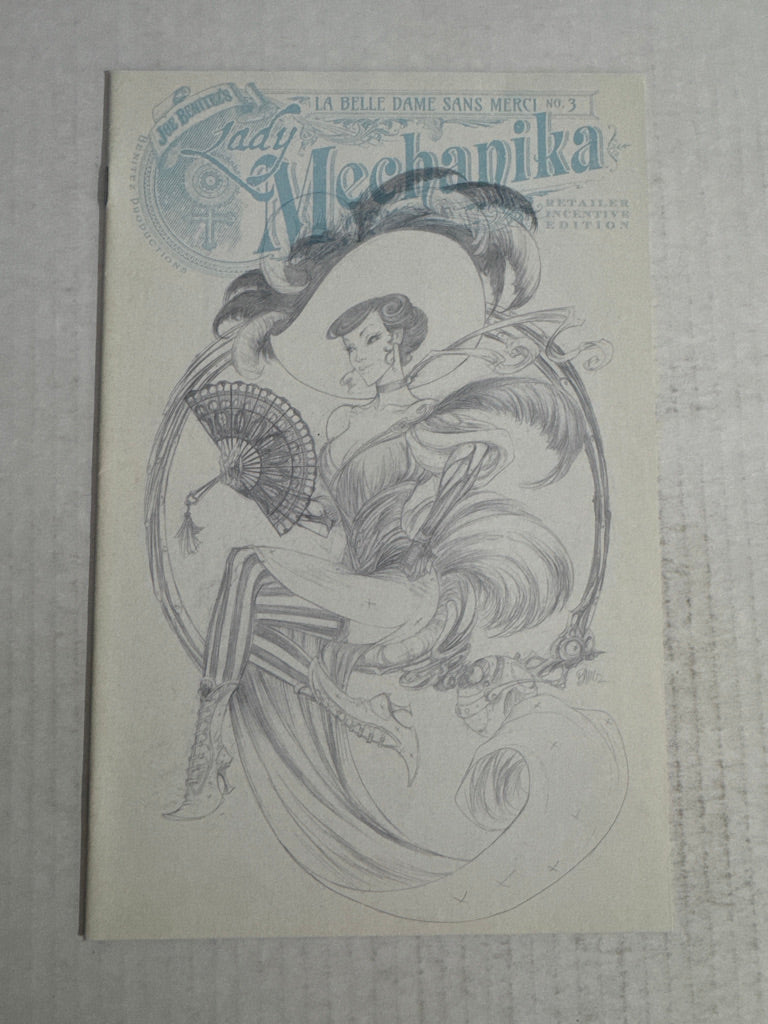LADY MECHANIKA La Belle Dame Sans Merci #3 1:10 Joe Benitez Variant