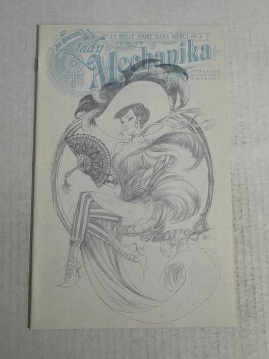 LADY MECHANIKA La Belle Dame Sans Merci #3 1:10 Joe Benitez Variant