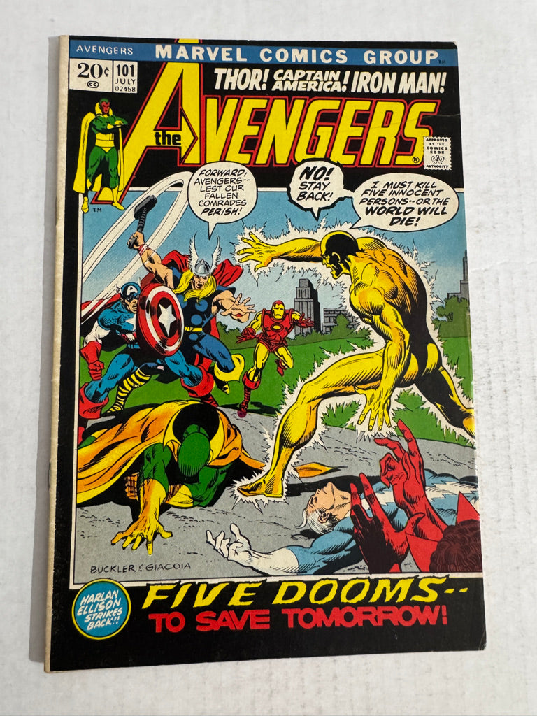 AVENGERS #101 FN+