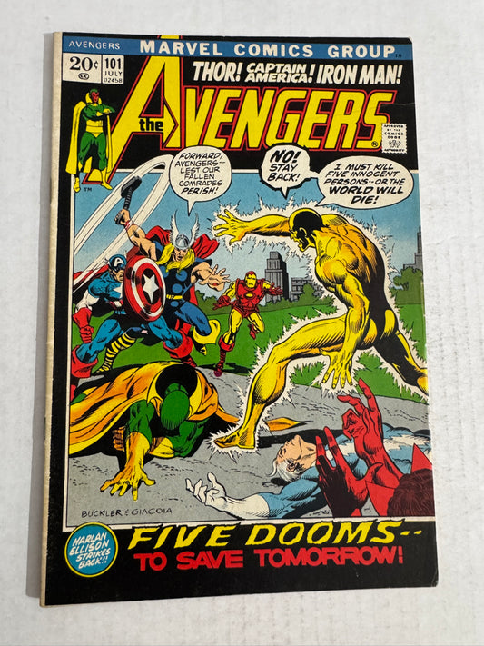 AVENGERS #101 FN+