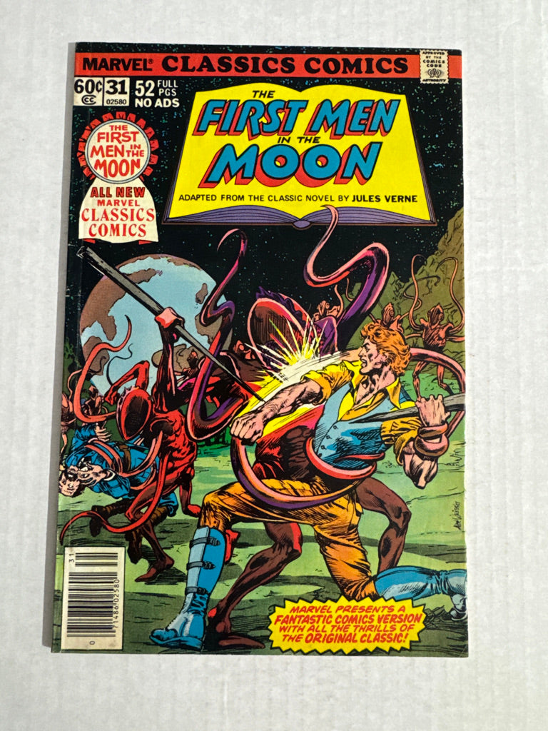 MARVEL CLASSICS COMICS The First Men On The Moon #31 VG/FN
