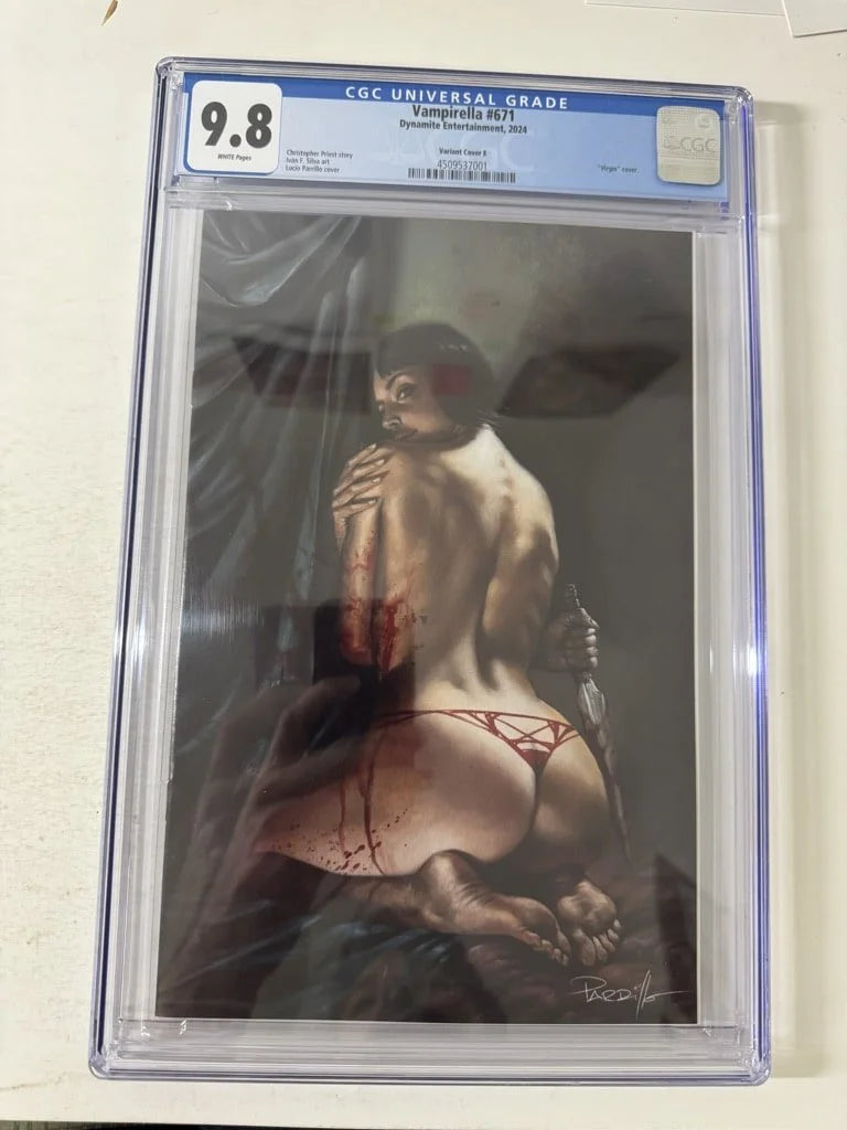 VAMPIRELLA #671 CGC 9.8 Lucio Parrillo Virgin Variant