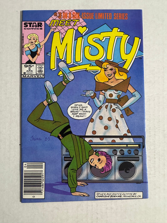 MEET MISTY #3 NM- CANADIAN PRICE VARIANT