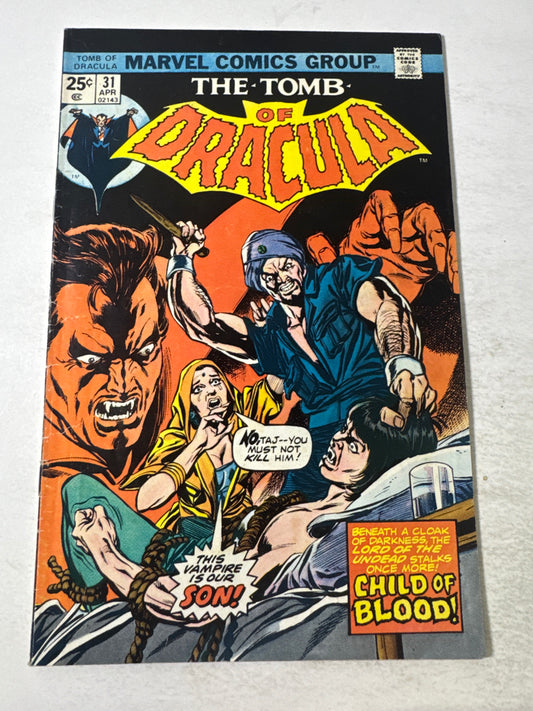 THE TOMB OF DRACULA #31 GD/VG
