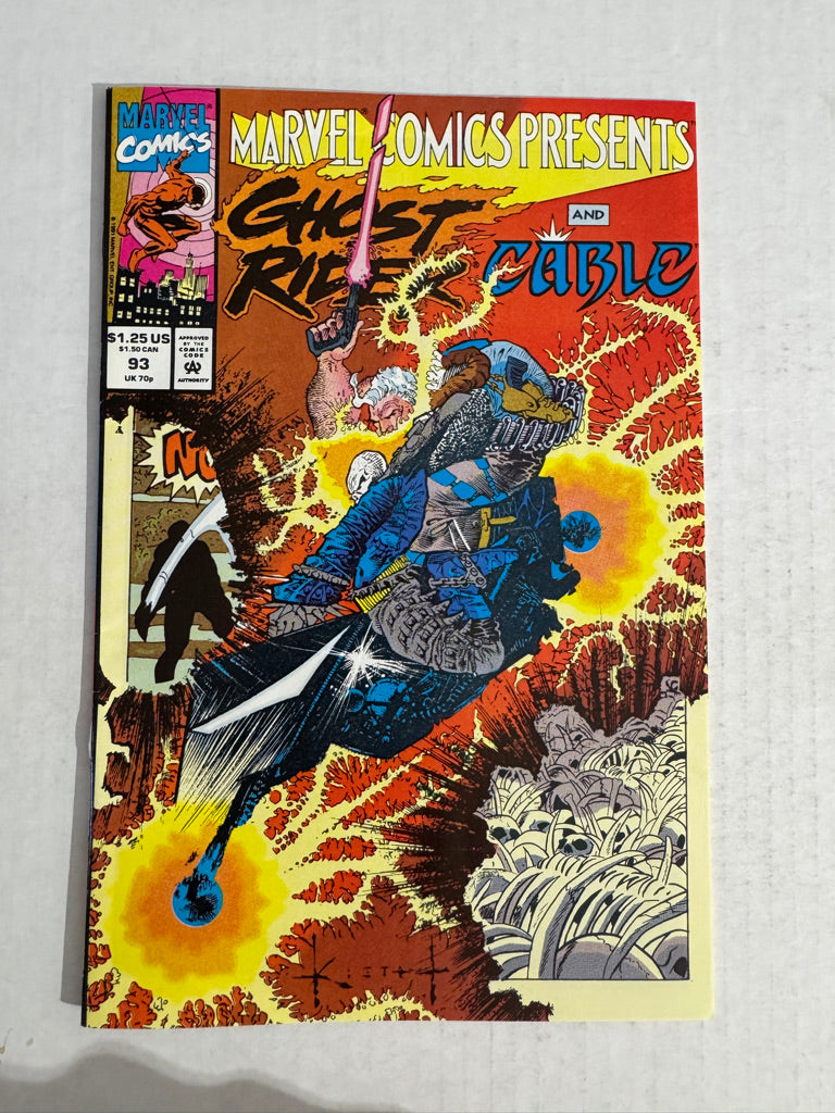 MARVEL COMICS PRESENTS #93 Sam Kieth Cover