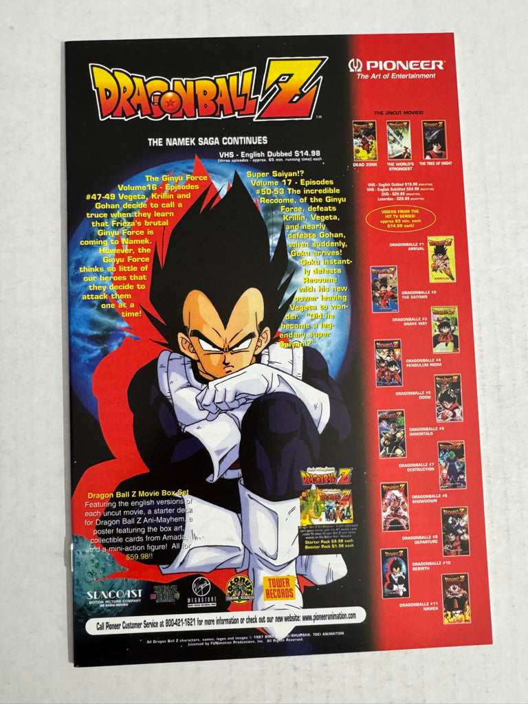 DRAGON BALL Z  Part Two #3 NM-