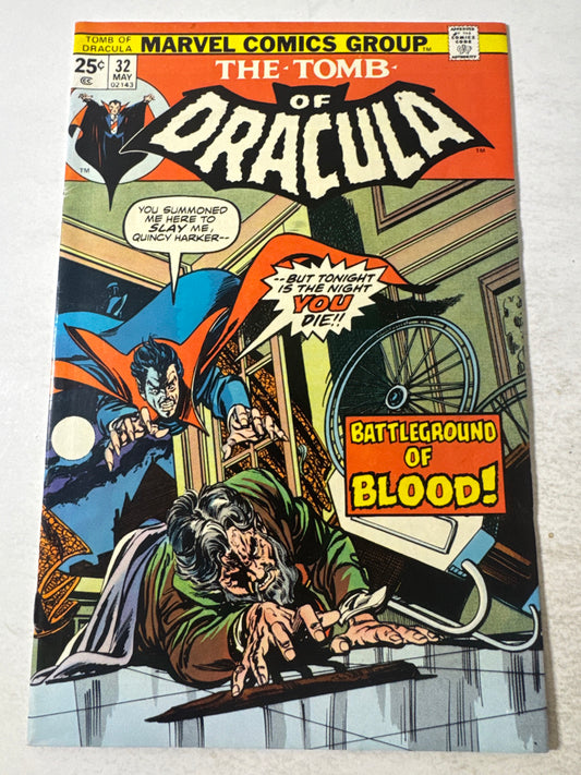 THE TOMB OF DRACULA #32 FN