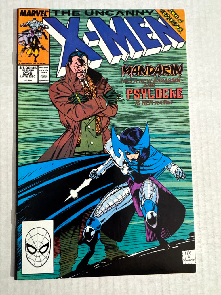 UNCANNY X-MEN #256  Jim Lee Cover 1ST APPEARANCE