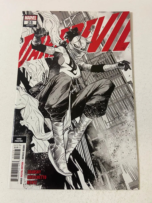 DAREDEVIL #25 Vol 6 NM 3rd Print Variant