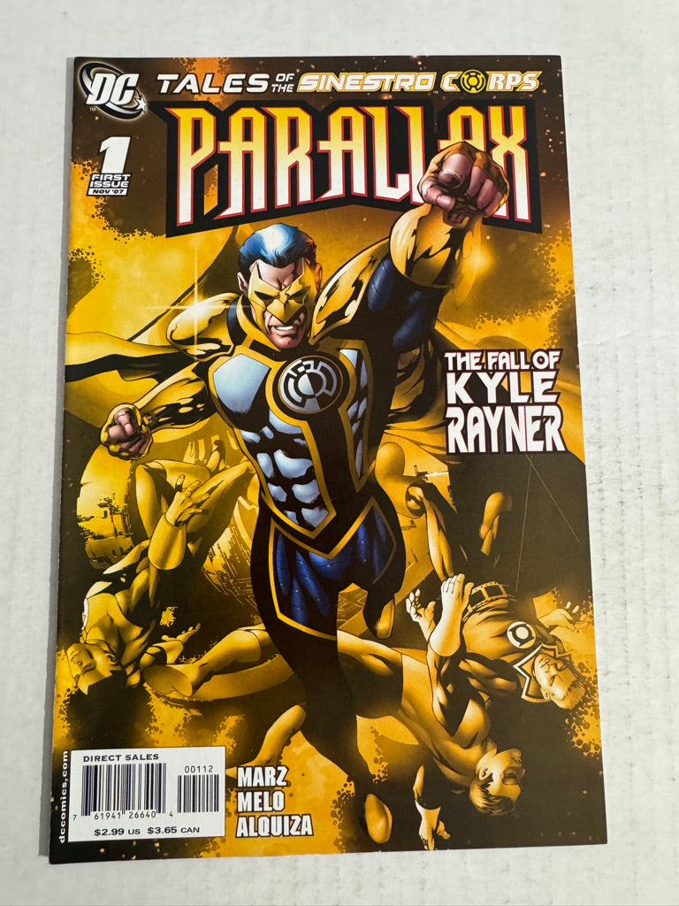 TALES OF THE SINESTRO CORPS PARALLAX #1 VF/NM 2nd Print Variant