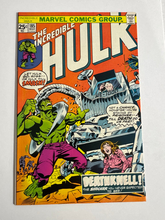 INCREDIBLE HULK #185 NM-