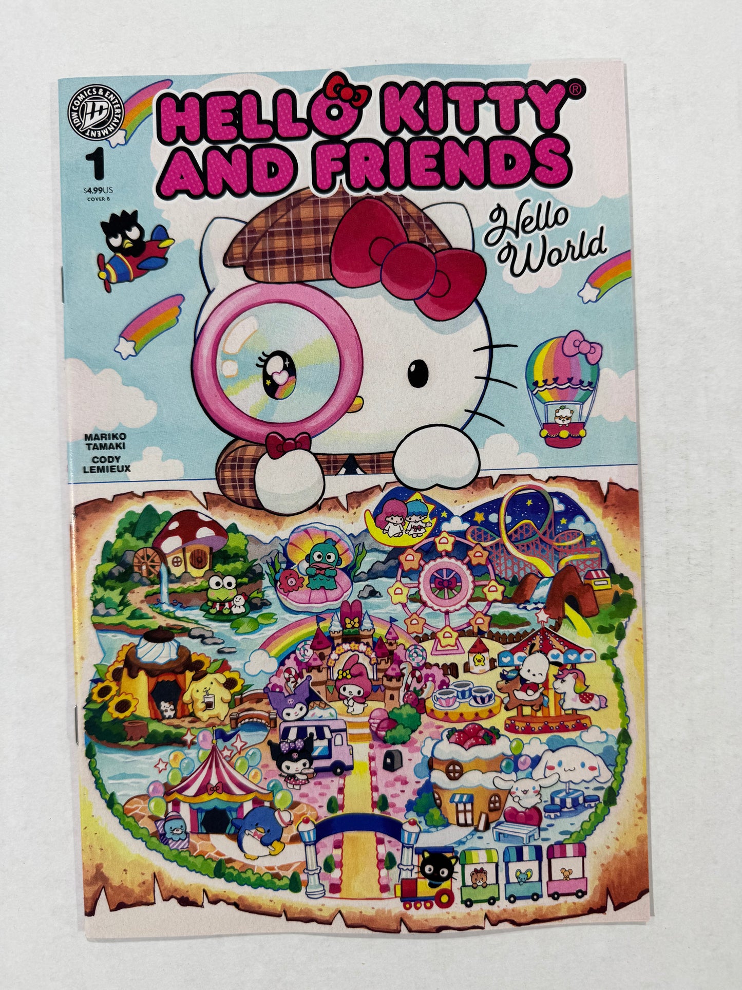 HELLO KITTY AND FRIENDS: HELLO WORLD! #1 NM Cover B Rian Gonzales Variant