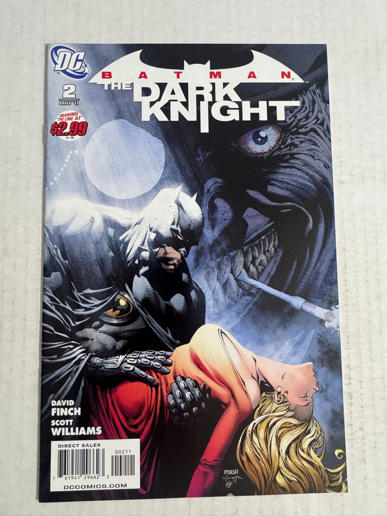 BATMAN THE DARK KNIGHT #2 NM David Finch Cover
