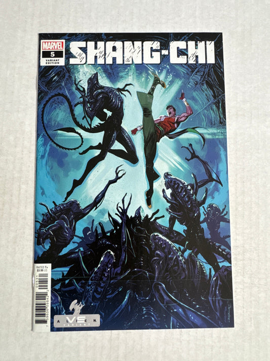 SHANG CHI #5 Vol 2 NM Coello Alien Variant