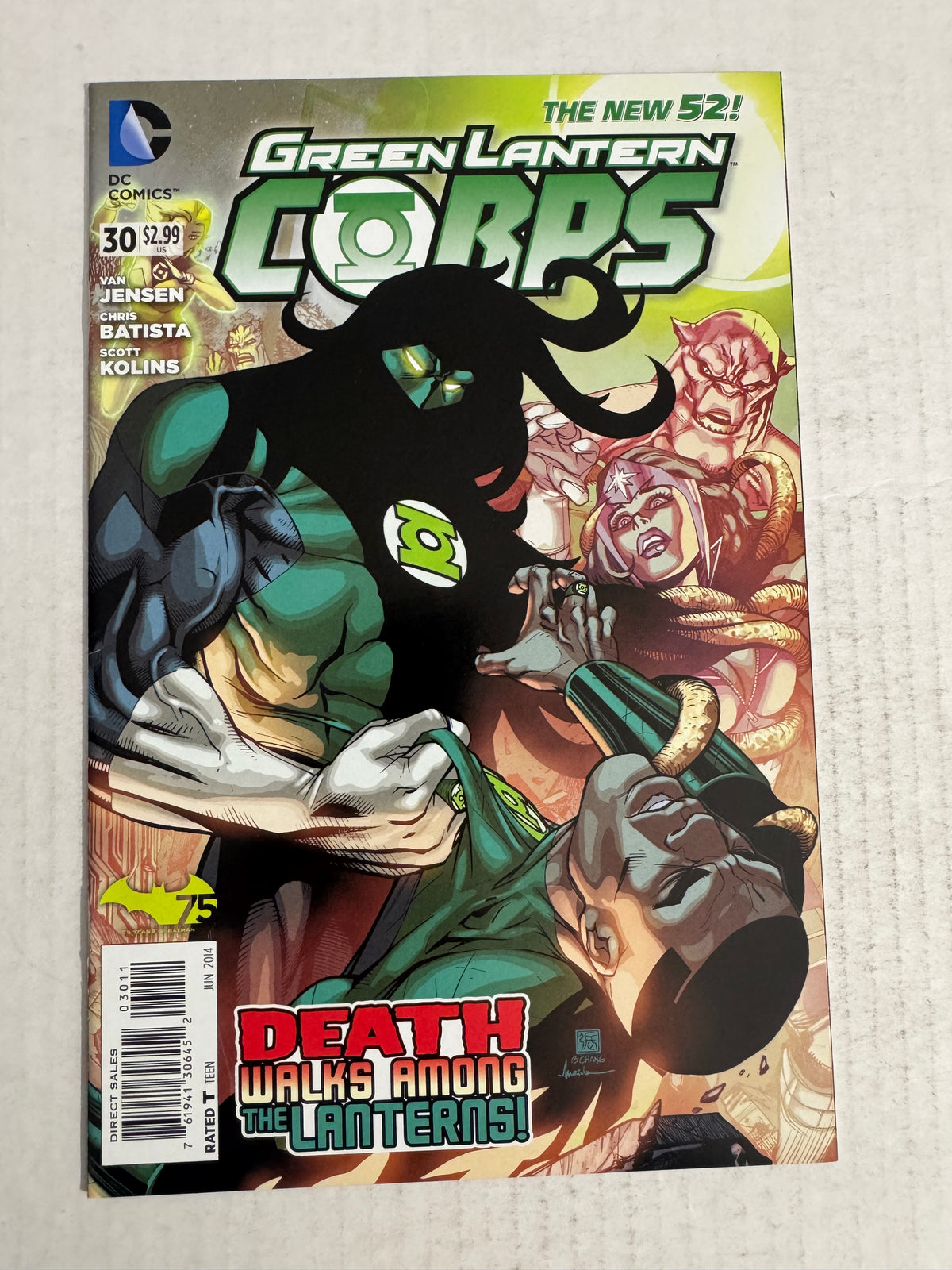 GREEN LANTERN CORPS #30 Vol 3 NM-