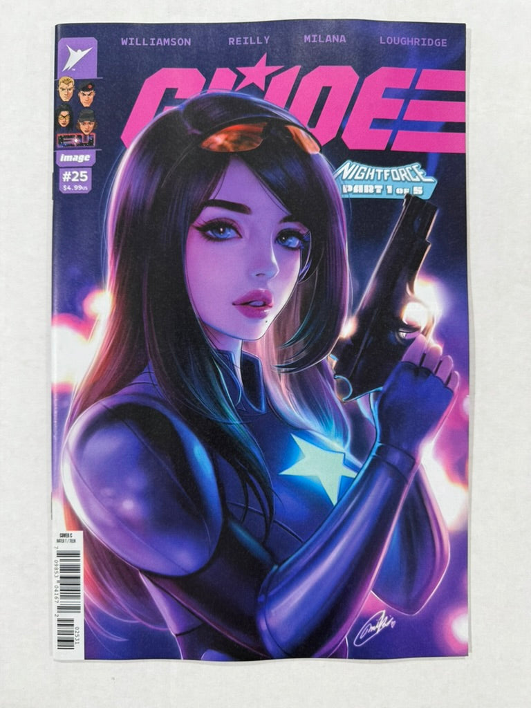 GI JOE #25 NM Cover C Miki Okazaki Variant