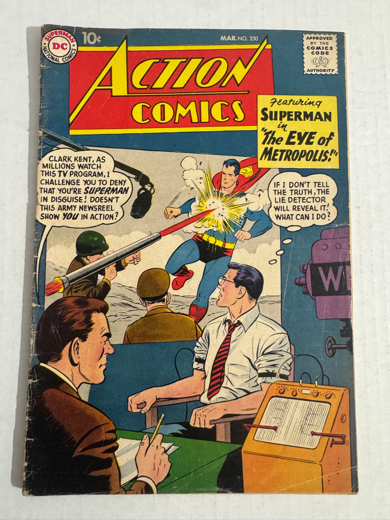 ACTION COMICS #250 GD