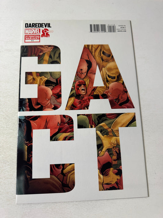DAREDEVIL #11 Vol 3 NM- 2nd Print Variant