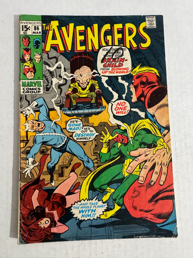 AVENGERS #86 VG-