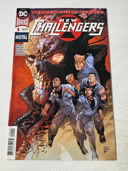 NEW CHALLENGERS #1 NM Andy Kubert Cover