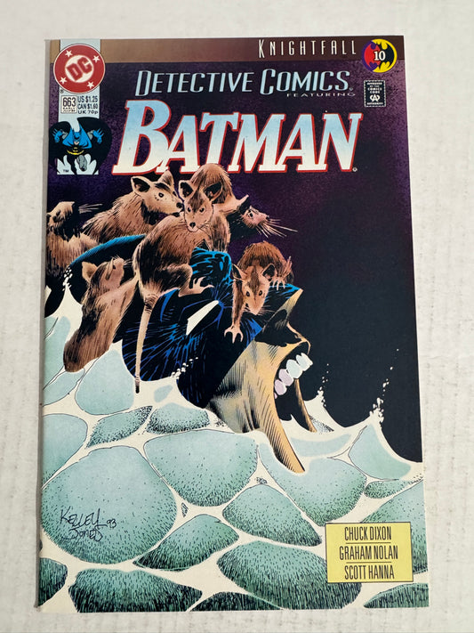 DETECTIVE COMICS #663 NM  Kelley Jones Cover