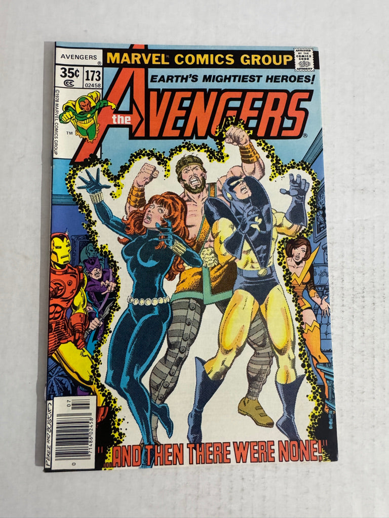 AVENGERS #173 NM- George Perez Cover