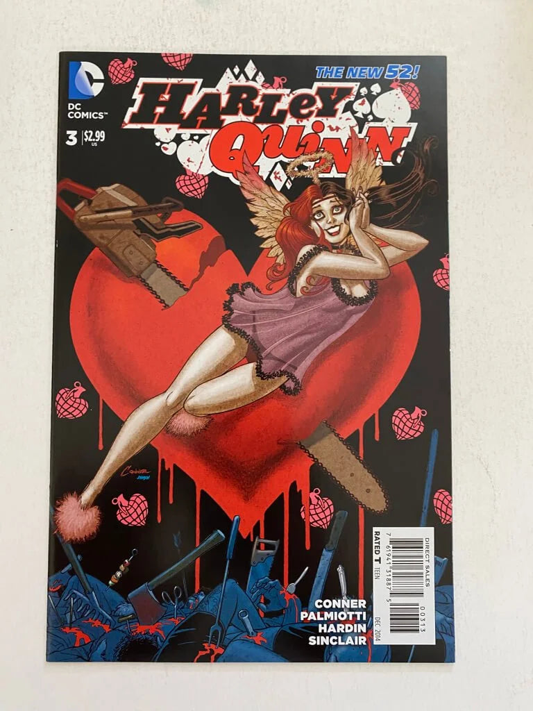 HARLEY QUINN #3 Vol 2 NM- 3rd Print Amanda Conner Variant